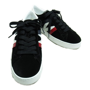 MONCLER sneakers shoes 4M00290M2923P90 size 42 Suede Black NEW mens