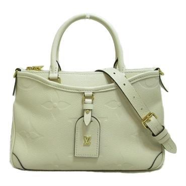 LOUIS VUITTON Trianon PM Shoulder crossbody Bag M46503 Monogram empreinte creme