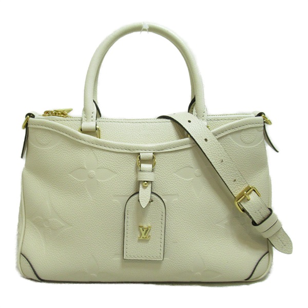 LOUIS VUITTON Trianon PM Shoulder crossbody Bag M46503 Monogram empreinte creme