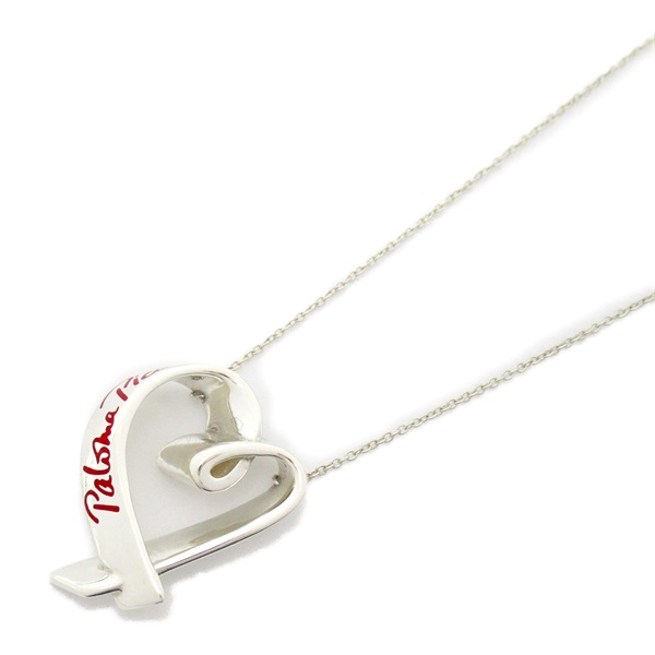 TIFFANY＆CO Loving Heart Necklace Silver925 Silver SV925 Used