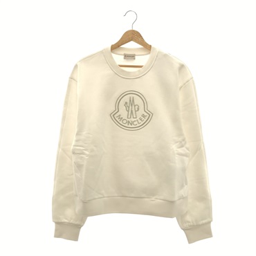 MONCLER Tops sweatshirts 8G00028809KX001M cotton White NEW unisex size M