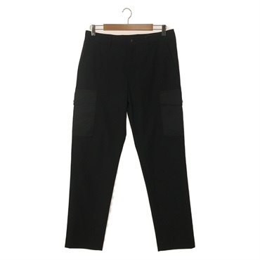MONCLER cargo long pants #46 2A0003289A2H99946 polyester Black