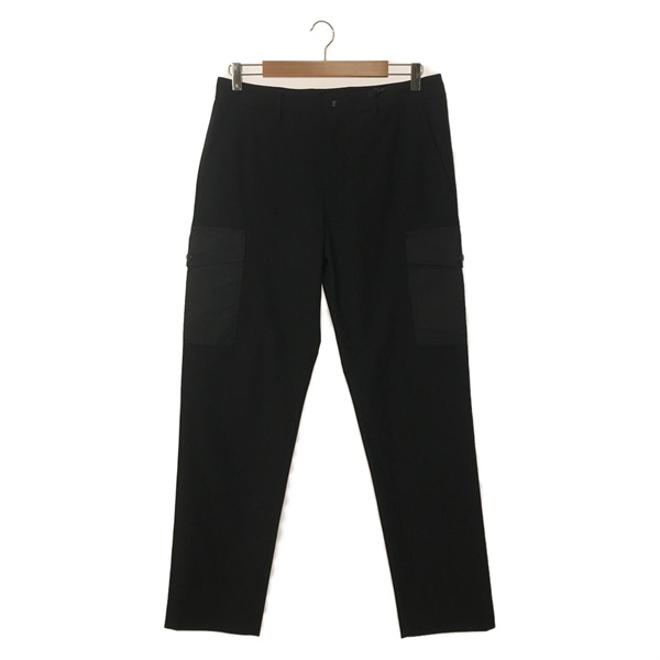 MONCLER cargo long pants #46 2A0003289A2H99946 polyester Black
