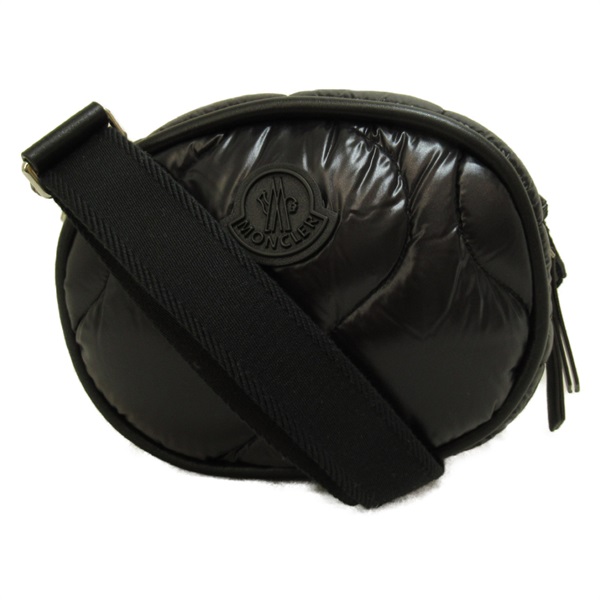 MONCLER belt Waist bum bag 5L00003M2974999 leather Black