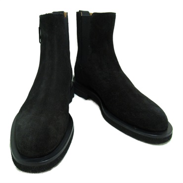 OFF-WHITE Short boots OMID011C99LEA0011010 Suede Black Used mens size 42