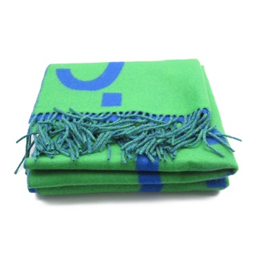 GUCCI Scarf Stole wrap 7265263GAKN3468 wool Green Blue NEW unisex