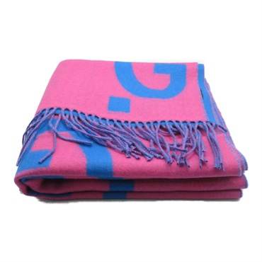 GUCCI Scarf 7265263GAKN5668 wool Pink NEW Women