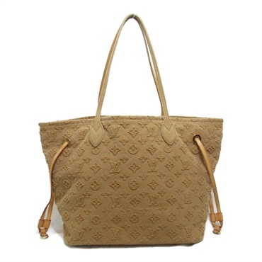 LOUIS VUITTON Neverfull MM Tote Bag M40833 Monogram Stone canvas Caramel Used
