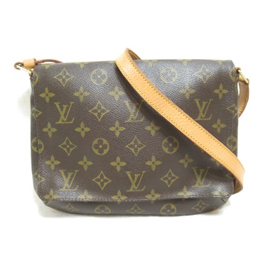 LOUIS VUITTON Musette Tango Long Shoulder crossbody bag M51388 Monogram brown LV