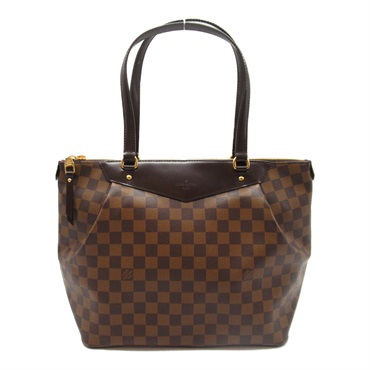 LOUIS VUITTON Westminster GM Shoulder Bag N41103 Damier canvas Brown Ebene Used