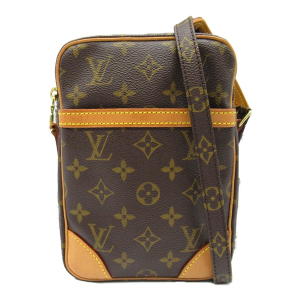 LOUIS VUITTON Danube shoulder crossbody bag M45266 Monogram Brown Used LV