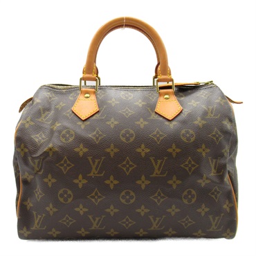 LOUIS VUITTON Speedy 30 Boston Hand Bag M41526 Monogram Canvas Used LV