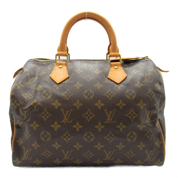 LOUIS VUITTON Speedy 30 Boston Hand Bag M41526 Monogram Canvas Used LV