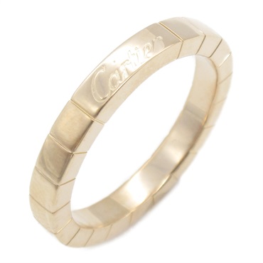 CARTIER Laniere Ring 18KPG Pink Rose Gold Used unisex US size 6.8 #53