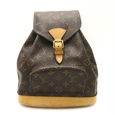 LOUIS VUITTON Montsouris MM Backpack Rucksack Bag M51136 Monogram Canvas Used LV
