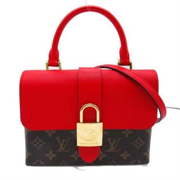 LOUIS VUITTON Locky BB 2way Shoulder crossbody Bag M44322 Monogram Coquelicot LV
