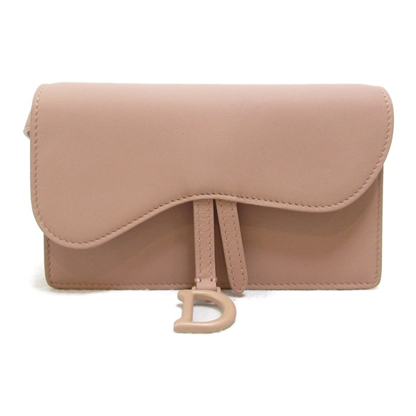 Dior crossbody Belt bag leather Beige Used Women