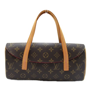 LOUIS VUITTON Sonatine Hand Flap Bag M51902 Monogram Canvas Used LV