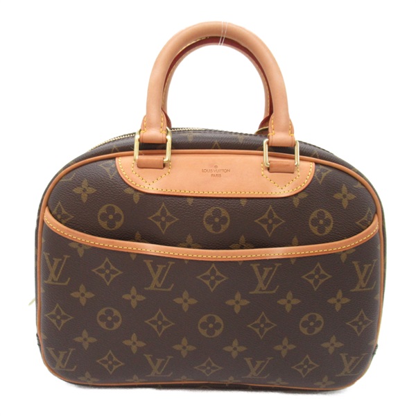LOUIS VUITTON Trouville Boston Hand Bag M42228 Monogram Canvas Used LV women