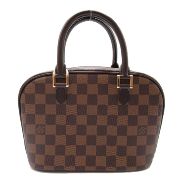 LOUIS VUITTON Sarria Mini Handbag N51286 Damier canvas Brown Ebene Used Women
