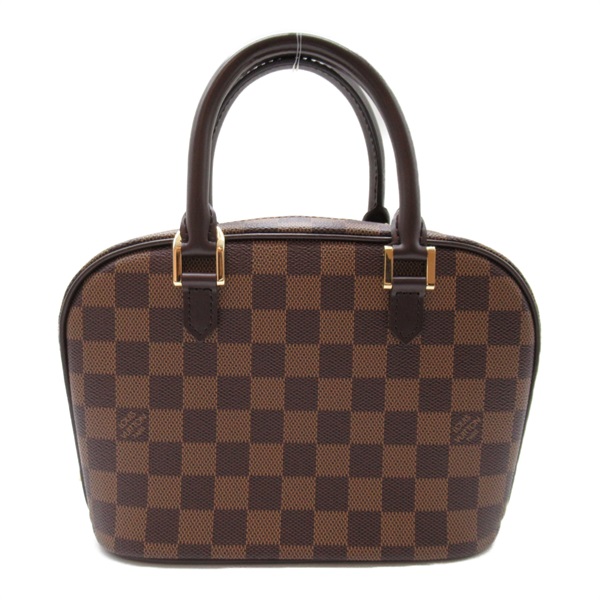 LOUIS VUITTON Sarria Mini Handbag N51286 Damier canvas Brown Ebene Used Women