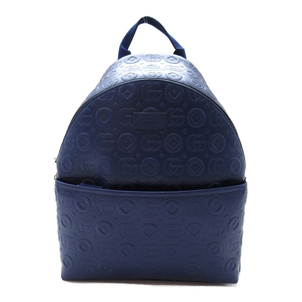 GUCCI Kids Backpack Rucksack Z82708FAC4E9771 GG canvas Navy NEW