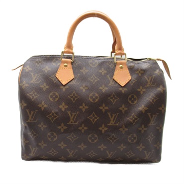 LOUIS VUITTON Speedy 30 Boston Hand Bag M41526 Monogram Canvas Used LV women