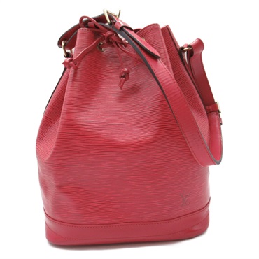 LOUIS VUITTON Noe Shoulder Bag M44007 Epi leather Castilian red Used Women LV