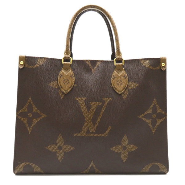 LOUIS VUITTON On the Go MM 2way Shoulder Bag M45321 Monogram Brown Used Women