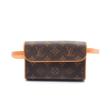 LOUIS VUITTON Pochette Florentine Waist bag M51855 Monogram Brown Used Women LV