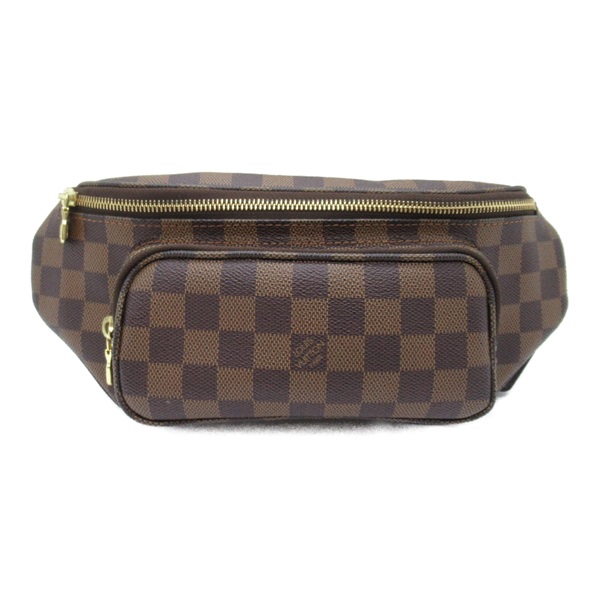 LOUIS VUITTON Melville Waist Bum Bag N51172 Damier canvas Brown Ebene Used
