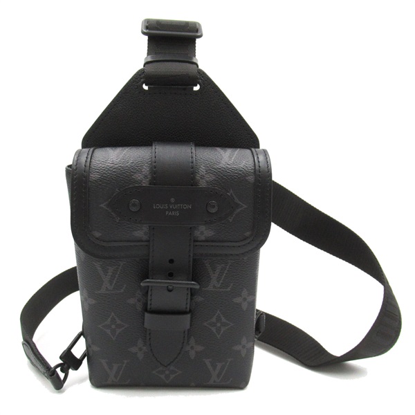 LOUIS VUITTON Saumur Sling Waist bum bag M45912 Monogram eclipse canvas Black