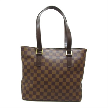 LOUIS VUITTON Cabas Piano Tote Bag N51187 Damier canvas Brown Used Women LV