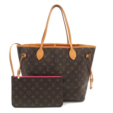 LOUIS VUITTON Neverfull MM Shoulder Tote bag M41178 Monogram Pivoine Used LV