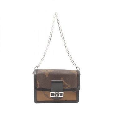 LOUIS VUITTON Dauphine MM chain Shoulder Bag M44599 Monogram Giant reverse LV