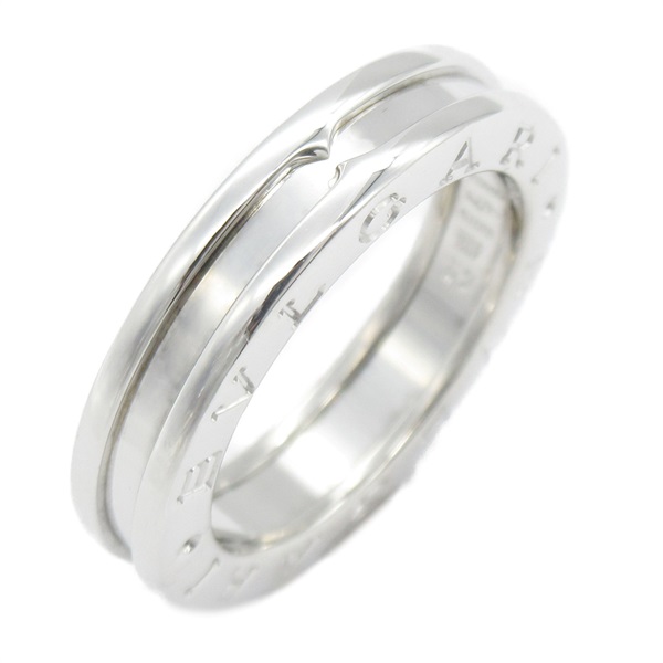 BVLGARI B-zero 1 XS Ring 18KWG White Gold Used unisex US size 6.3 #52
