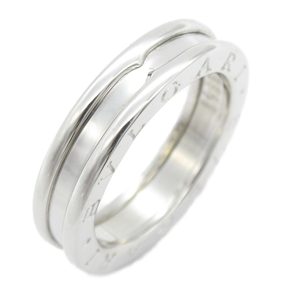 BVLGARI B-zero 1 XS Ring 18KWG White Gold Used Unisex US size 6.3 #52