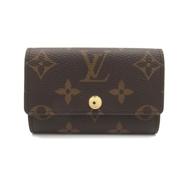 LOUIS VUITTON Multicles 6 hooks key holder M62630 Monogram canvas Brown Used