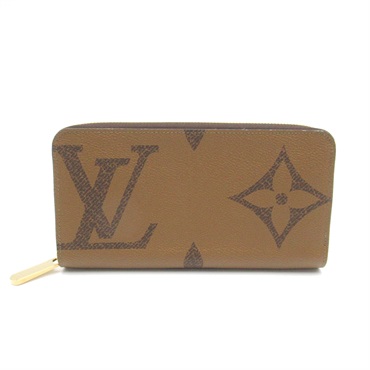 LOUIS VUITTON Zippy Round wallet M69353 Monogram Giant Brown Used unisex LV
