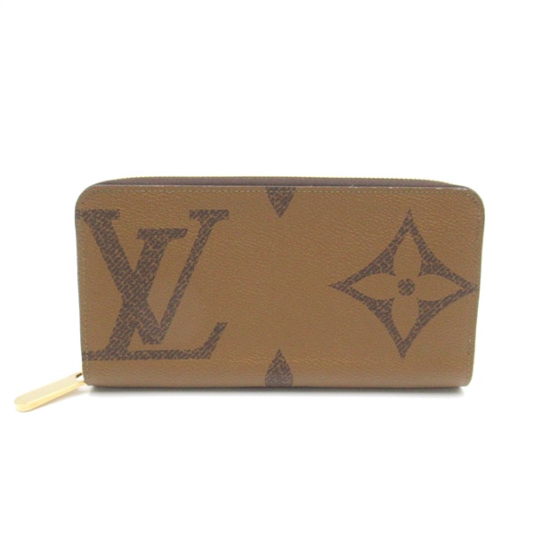LOUIS VUITTON Zippy Round wallet M69353 Monogram Giant Brown Used unisex LV