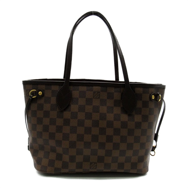 LOUIS VUITTON Neverfull PM Shoulder Tote Bag M40155 Monogram Used LV women