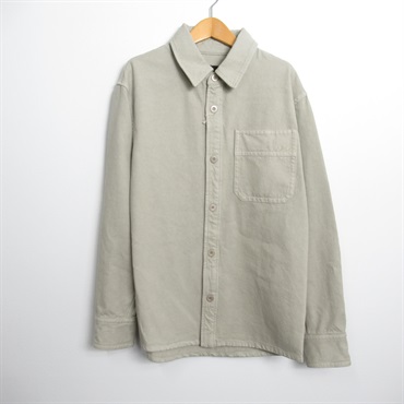 A.P.C. Long sleeve shirt #S H02918COFCNBAES cotton Beige Taupe NEW men