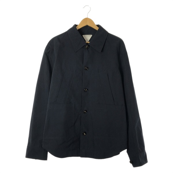 BOTTEGA VENETA Long sleeve shirt 735899V2BL0414050 cotton Navy NEW Women #50