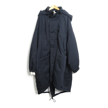 BOTTEGA VENETA Tech Nylon Padded Parka #L blouson polyamide Navy NEW mens