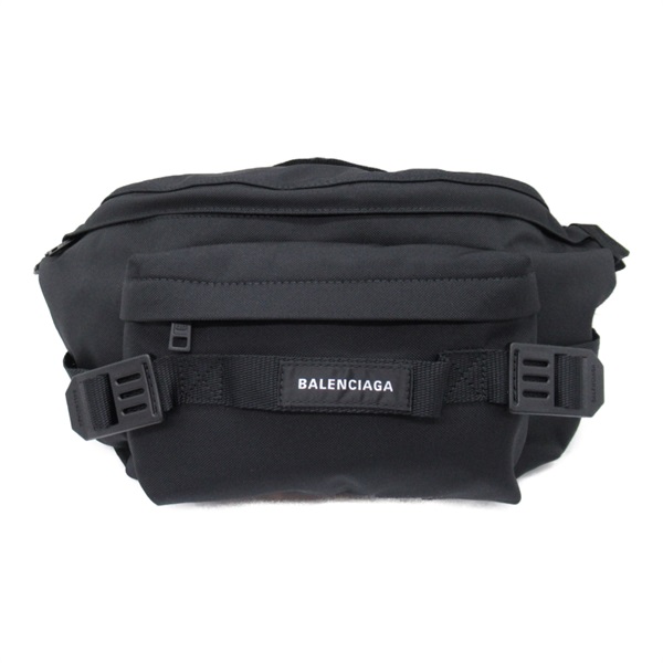 BALENCIAGA Waist bum bag 6440352BKPI1000 Nylon Black