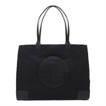 Tory Burch Tote Hand Bag 87116001 Nylon leather Black NEW unisex
