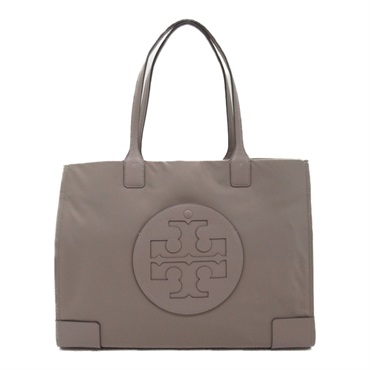 Tory Burch Tote hand Bag 87116082 Nylon Gray Gray heron