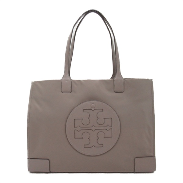Tory Burch Tote hand Bag 87116082 Nylon Gray Gray heron
