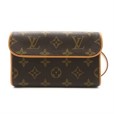 LOUIS VUITTON Pochette Florentine Waist Hip bag pouch M51855 Monogram Used LV