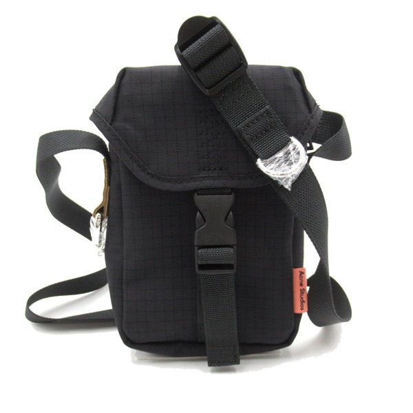 ACNE Mobile Pouch Shoulder Bag C10167900000 polyester Black NEW unisex